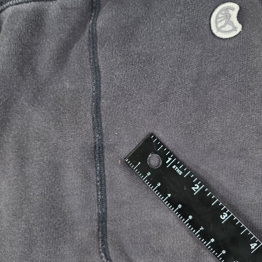 Champion Todd Snyder Mens Cargo Jogger Sweatpants Large Navy Black Fleece C Logo - Picture 5 of 7